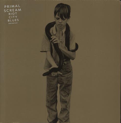 Primal Scream Riot City Blues - EX 2-LP vinyl record set (Double LP Album) UK PML2LRI785251