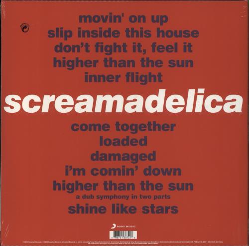 Primal Scream Screamadelica - 180 Gram Vinyl - Sealed 2-LP vinyl record set (Double LP Album) UK PML2LSC854046