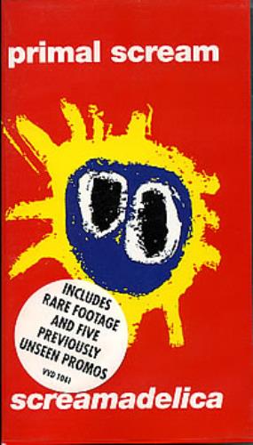 Primal Scream Screamadelica video (VHS or PAL or NTSC) UK PMLVISC286490