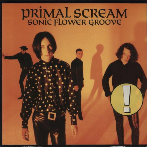 Primal Scream Sonic Flower Groove vinyl LP album (LP record) UK PMLLPSO175720