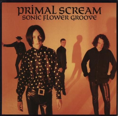 Primal Scream Sonic Flower Groove vinyl LP album (LP record) UK PMLLPSO779075