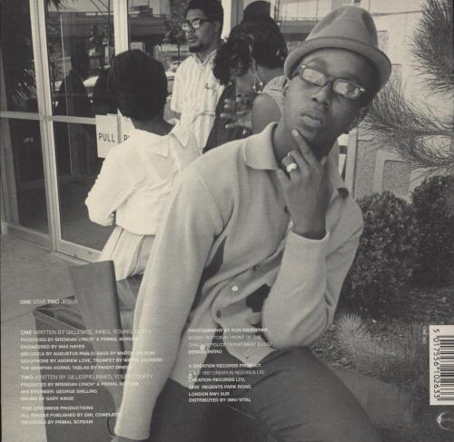 Primal Scream Star 7" vinyl single (7 inch record / 45) UK PML07ST165512