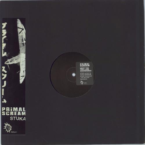 Primal Scream Stuka 12" vinyl single (12 inch record / Maxi-single) UK PML12ST121931