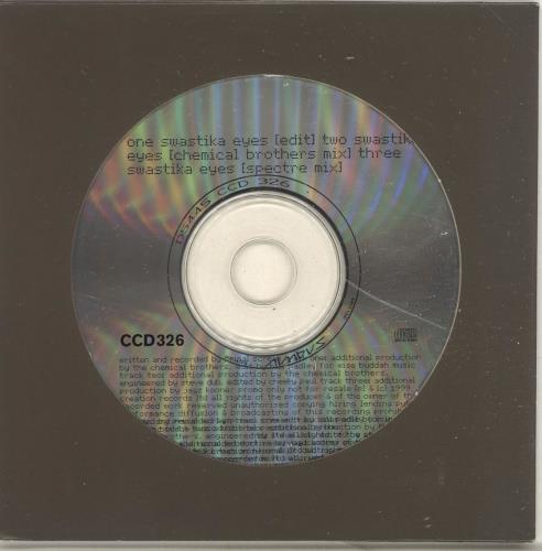 Primal Scream Swastika Eyes CD single (CD5 / 5") UK PMLC5SW146277
