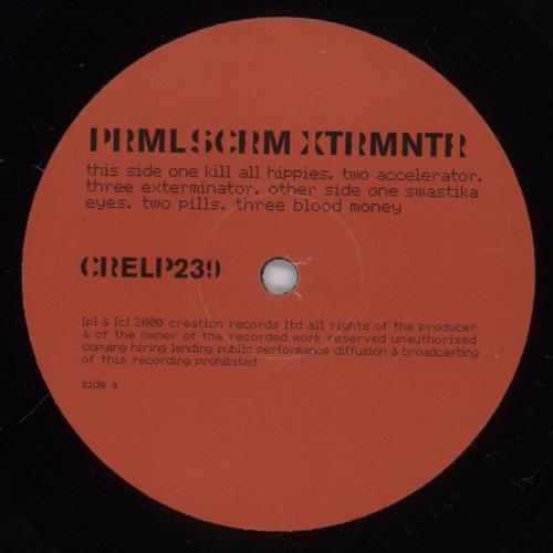 Primal Scream Xtrmntr - EX 2-LP vinyl record set (Double LP Album) UK PML2LXT892513