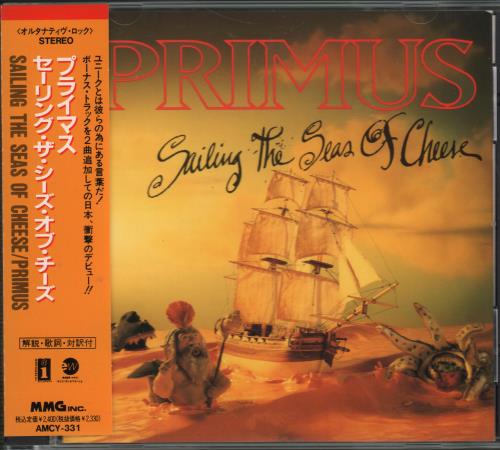 Primus Sailing The Seas Of Cheese CD album (CDLP) Japanese PI5CDSA472895
