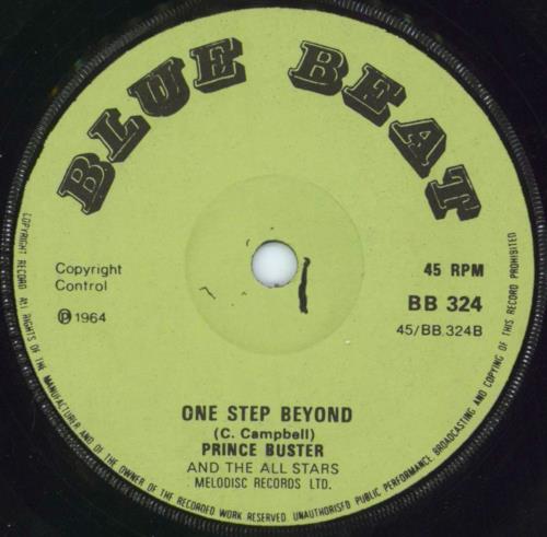 Prince Buster Al Capone - Green label 7" vinyl single (7 inch record / 45) UK BUP07AL669669