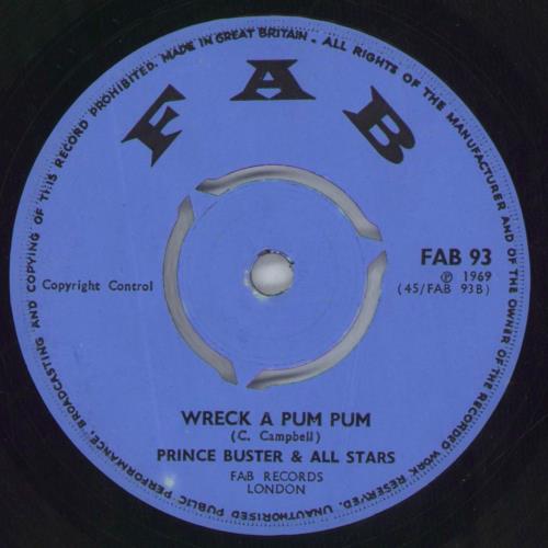 Prince Buster Ob-La-De 7" vinyl single (7 inch record / 45) UK BUP07OB820500