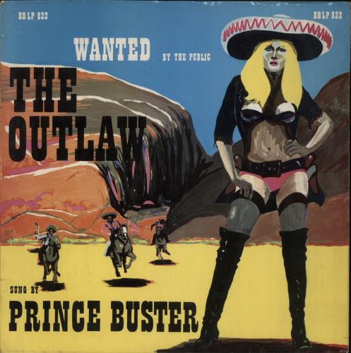 Prince Buster Queen Of The Outlaws - VG vinyl LP album (LP record) UK BUPLPQU868423