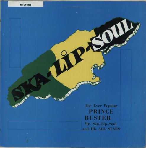 Prince Buster Ska-Lip-Soul vinyl LP album (LP record) Jamaican BUPLPSK681634