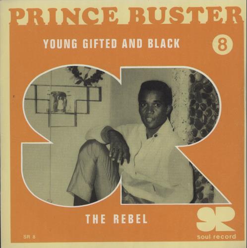 Prince Buster Young Gifted And Black 7" vinyl single (7 inch record / 45) French BUP07YO682428