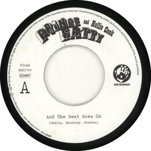 Prince Fatty And The Beat Goes On 7" vinyl single (7 inch record / 45) UK PFF07AN732270