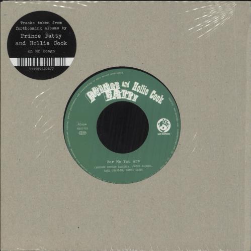 Prince Fatty For Me You Are - RSD 7" vinyl single (7 inch record / 45) UK PFF07FO731941