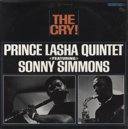 Prince Lasha The Cry! - 180gm Vinyl vinyl LP album (LP record) US P1KLPTH849154