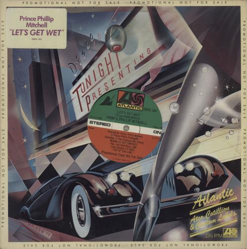 Prince Phillip Mitchell Let's Get Wet 12" vinyl single (12 inch record / Maxi-single) US P9J12LE685606