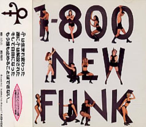 Prince 1-800 New Funk CD album (CDLP) Japanese PRICDNE146039