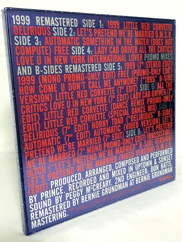 Prince 1999 - 4LP - Sealed Vinyl Box Set UK PRIVXLP761494