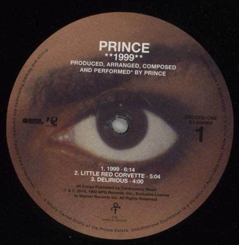 Prince 1999 - 4LP Vinyl Box Set UK PRIVXLP882706