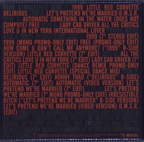 Prince 1999 - 4LP Vinyl Box Set UK PRIVXLP882706