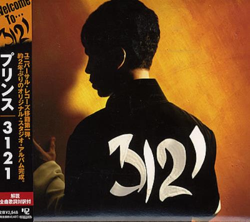 Prince 3121 CD album (CDLP) Japanese PRICD376002
