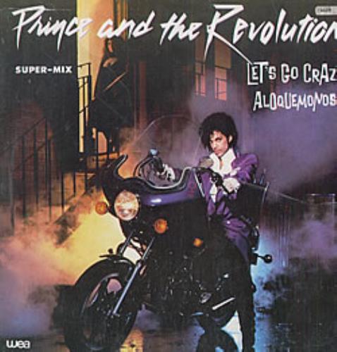 Prince Aloquemonos - Let's Go Crazy 12" vinyl single (12 inch record / Maxi-single) Mexican PRI12AL146607