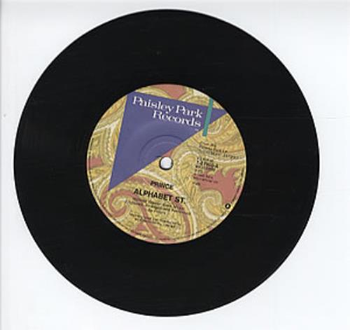 Prince Alphabet Street 7" vinyl single (7 inch record / 45) New Zealand PRI07AL03117