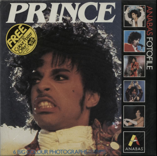 Prince Anabas Fotofile - Stickered memorabilia US PRIMMAN611066