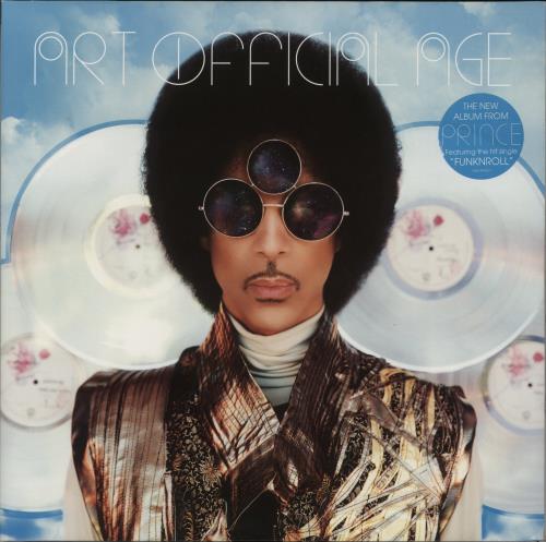 Prince Art Official Age + Hype-sticker 2-LP vinyl record set (Double LP Album) UK PRI2LAR893776