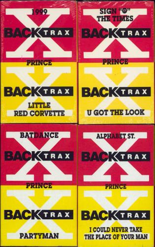Prince Backtrax - Four Cassettes cassette single US PRICSBA658107