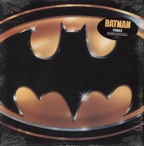 Prince Batman + Hype Sticker vinyl LP album (LP record) US PRILPBA791700