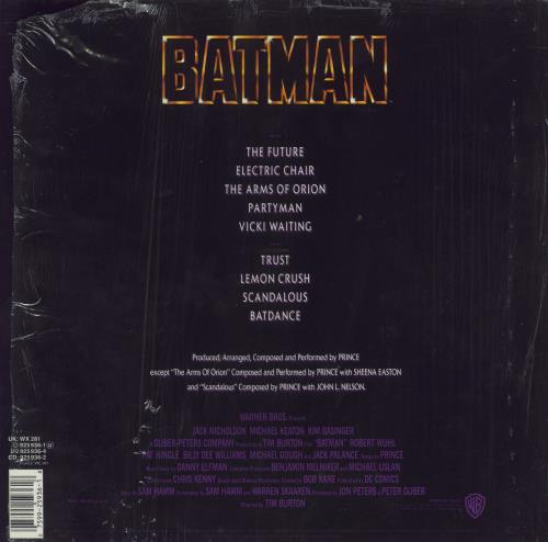 Prince Batman - EX + Shrink vinyl LP album (LP record) UK PRILPBA831715
