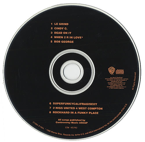 Prince Black Album CD album (CDLP) US PRICDBL436491