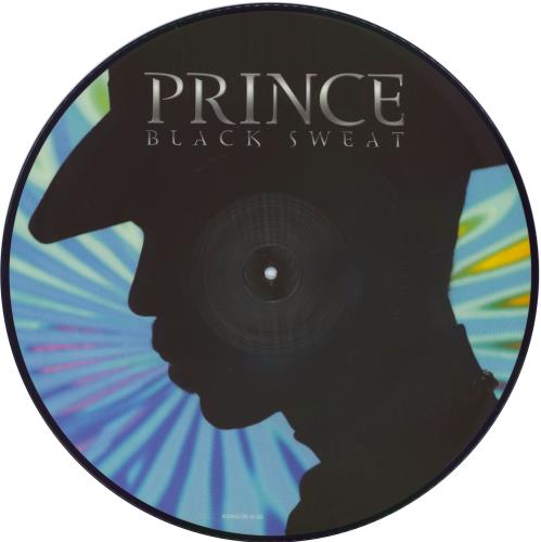 Prince Black Sweat / Beautiful Loved & Blessed 12" vinyl picture disc (12 inch picture record) UK PRI2PBL353452