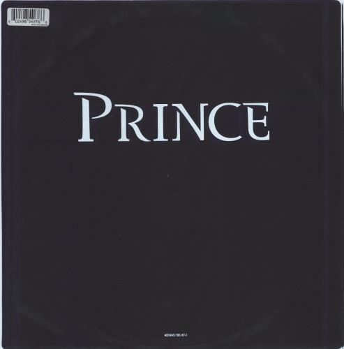 Prince Black Sweat / Beautiful Loved & Blessed 12" vinyl picture disc (12 inch picture record) UK PRI2PBL353452