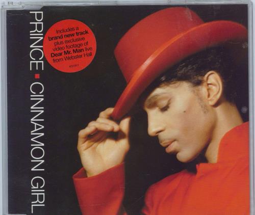 Prince Cinnamon Girl - Hype Stickered Case CD single (CD5 / 5") UK PRIC5CI307197
