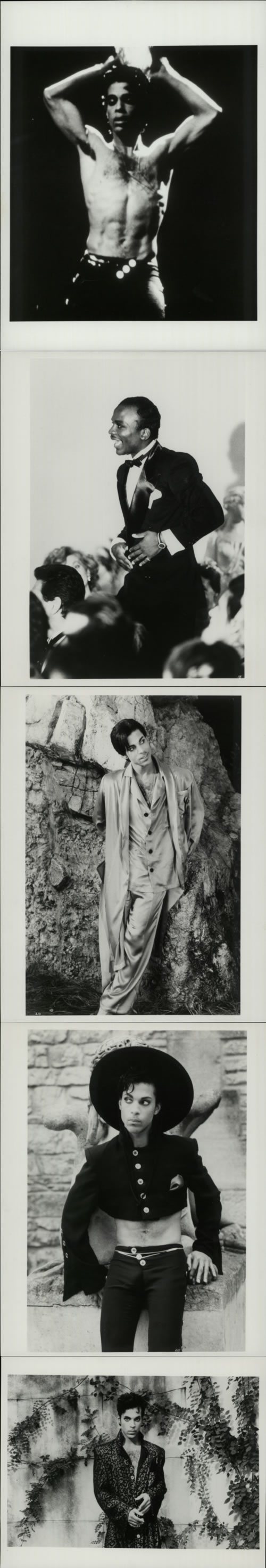Prince Collection of 6 Black & White Photographs photograph UK PRIPHCO611050