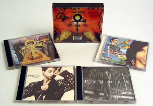 Prince Collection Of Five CD Albums CD album (CDLP) UK PRICDCO399402