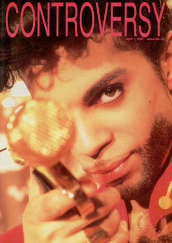 Prince Controversy #34 fanzine UK PRIFACO386804