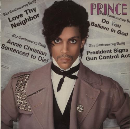 Prince Controversy vinyl LP album (LP record) German PRILPCO881428