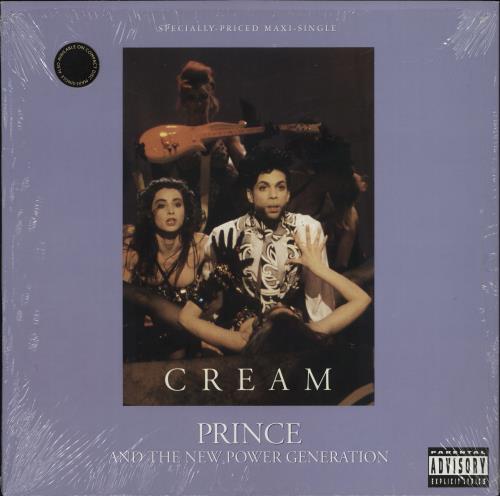Prince Cream - Hype-Stickered Shrink 12" vinyl single (12 inch record / Maxi-single) US PRI12CR773718