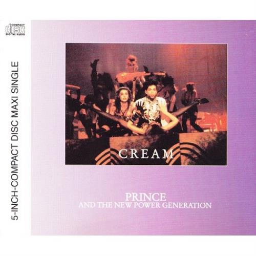 Prince Cream CD single (CD5 / 5") German PRIC5CR05801