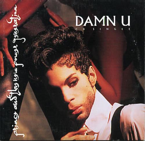 Prince Damn U CD single (CD5 / 5") US PRIC5DA11883