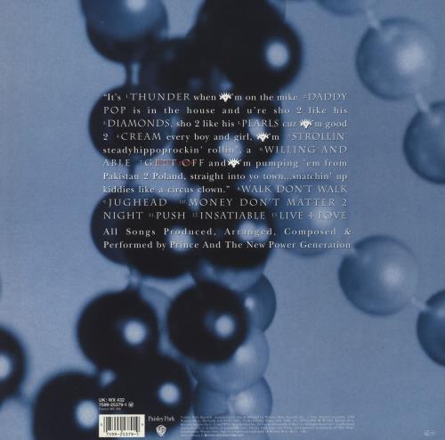 Prince Diamonds And Pearls - 1st 2-LP vinyl record set (Double LP Album) UK PRI2LDI733917