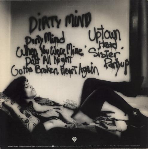 Prince Dirty Mind vinyl LP album (LP record) US PRILPDI238096