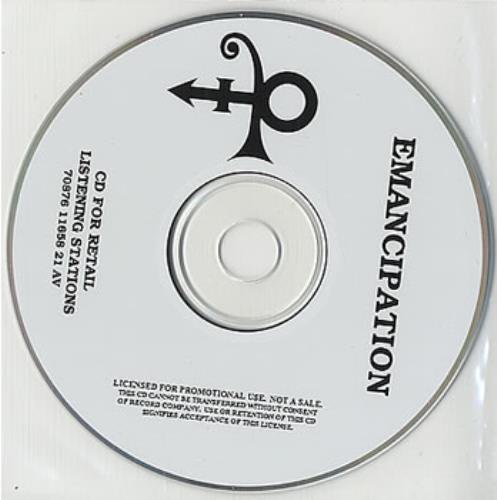 Prince Emancipation - Listening Post Excerpts CD album (CDLP) US PRICDEM94852