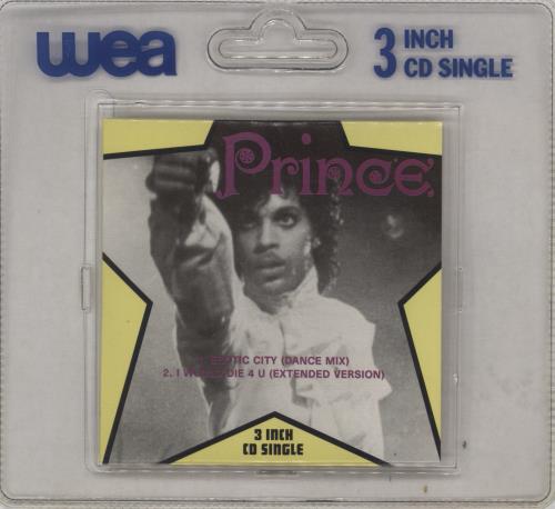 Prince Erotic City + Bubble Pack 3" CD single (CD3) German PRIC3ER773880