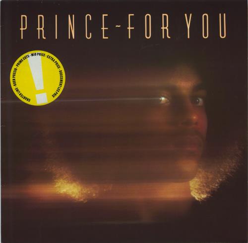 Prince For You + Inner & Insert vinyl LP album (LP record) French PRILPFO774689