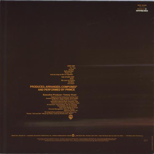 Prince For You + Inner & Insert vinyl LP album (LP record) French PRILPFO774689