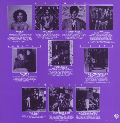 Prince For You + Inner & Insert vinyl LP album (LP record) French PRILPFO774689