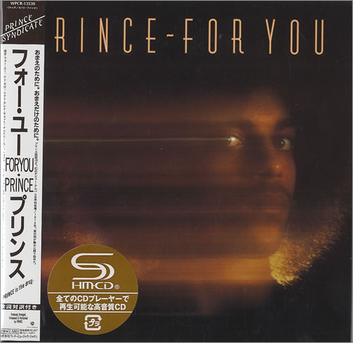 Prince For You SHM CD Japanese PRIHMFO492731